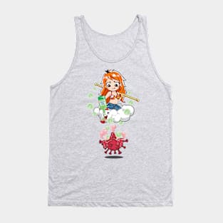 Nami melts Corona with Alcohol Tank Top